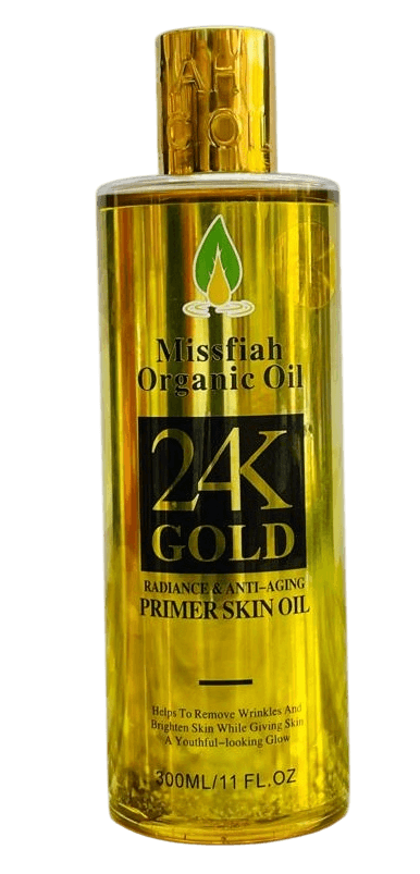 24K Gold Organic Oil